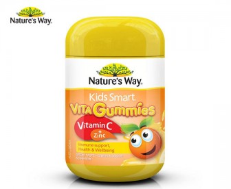 Nature's Way 澳萃维 儿童维生素C+锌软糖 60粒（保质期：2023.04）